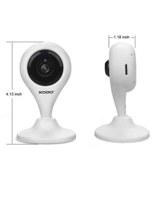 E4 Smart Wireless Security Camera 1080p HD Wi-Fi Indoor Surveillance with 2-Way Audio, Motion Detection & Night Vision