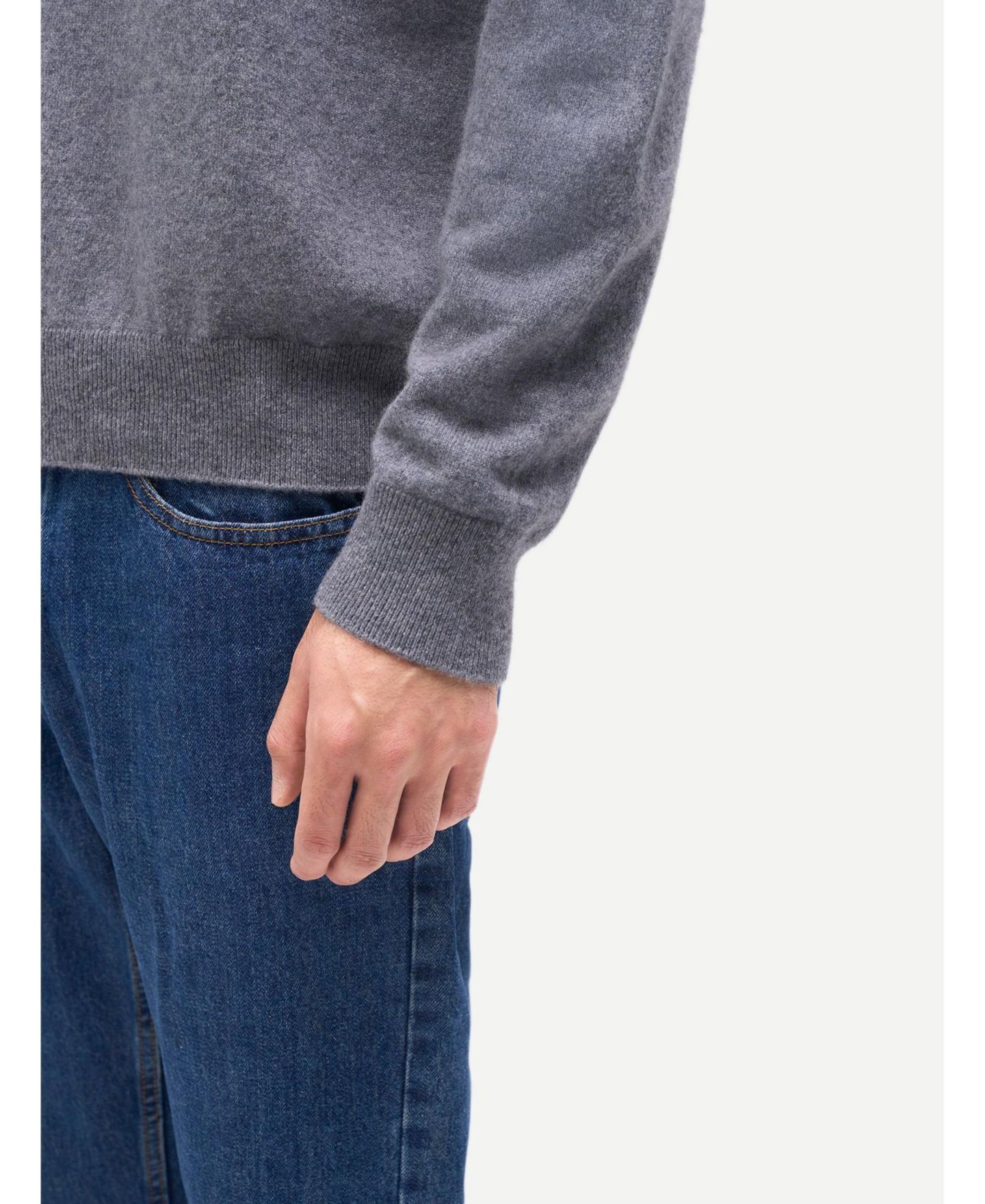 Мужской свитер Gobi Cashmere Timeless Mock Neck Cashmere — фото 5
