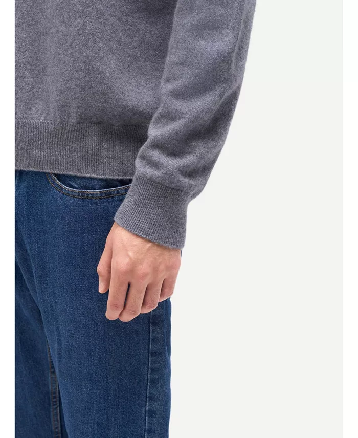 Men's Timeless Mock Neck Cashmere Sweater - thumbnail 5