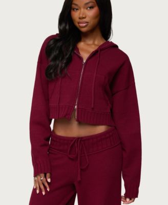 Women's Russell Knit Hooded Cardigan