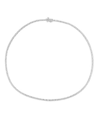 Diamond (3 ct. t.w.) Necklace in Sterling Silver