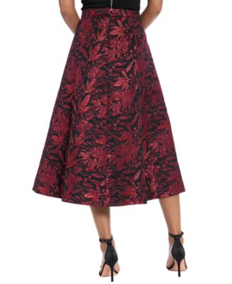 Plus Size Pleated Ballgown Skirt