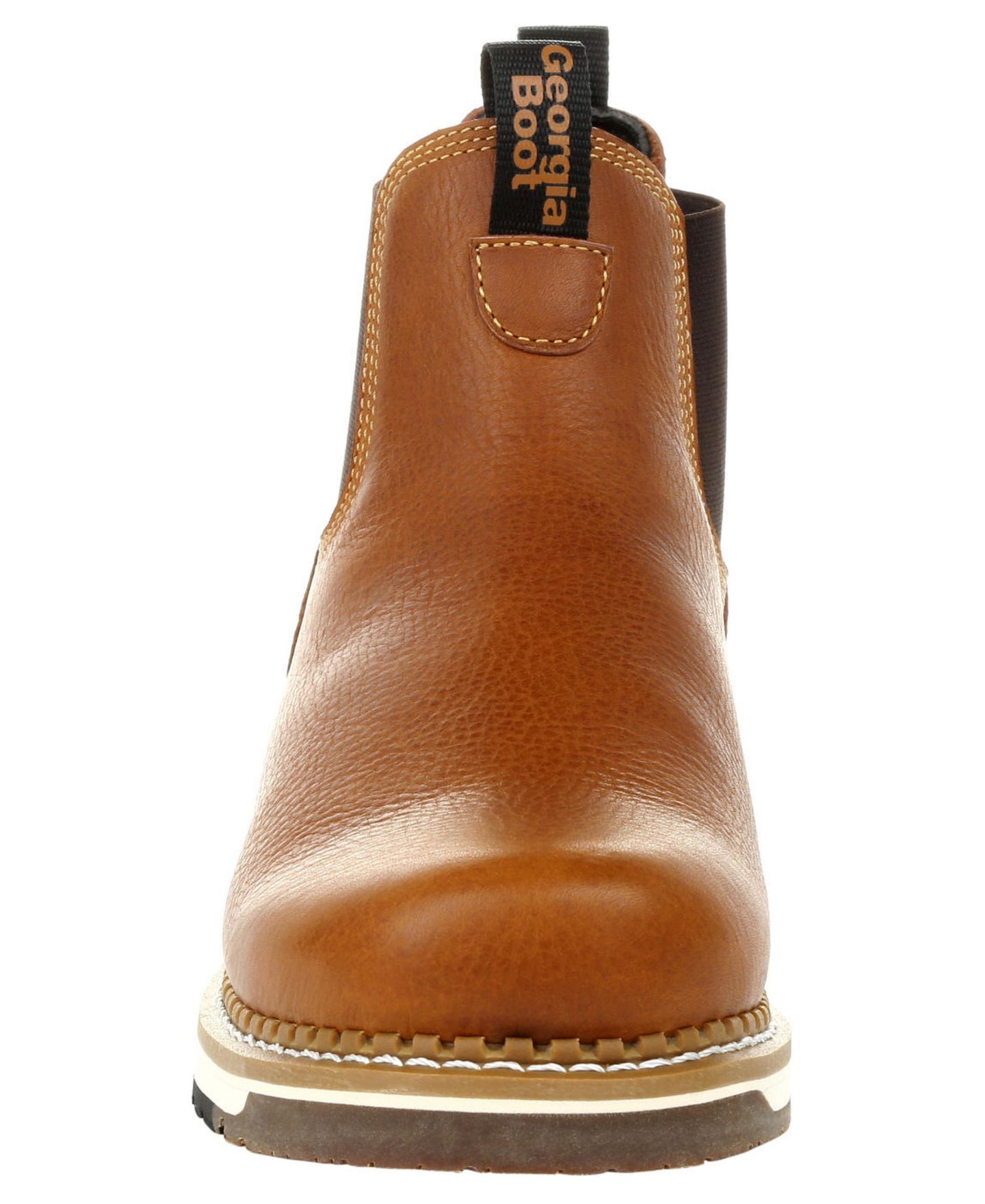 Мужские ботинки GEORGIA BOOT Amp LT Wedge Chelsea Work Boot, цвет: Коричневый — фото 8