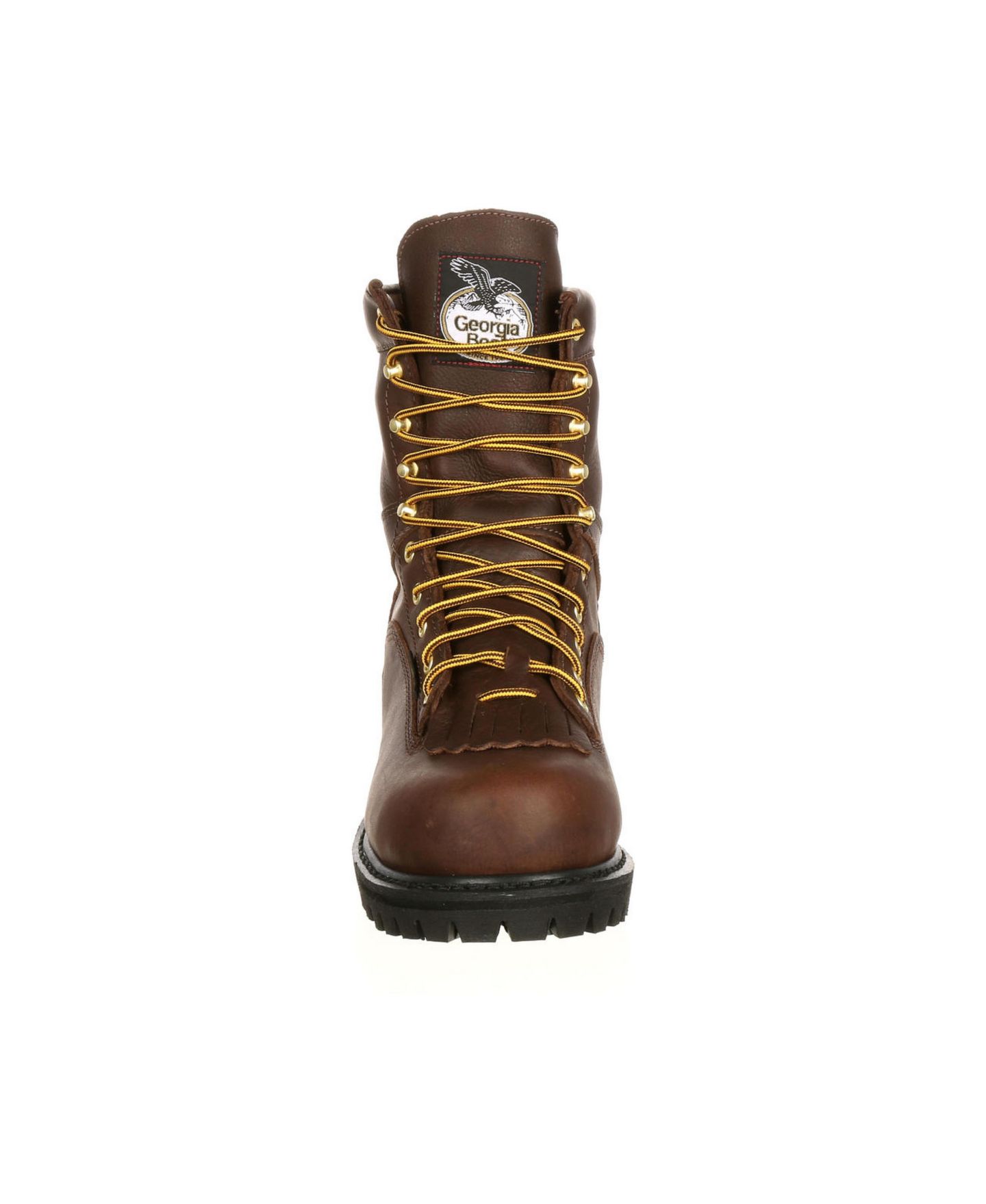 Мужские ботинки GEORGIA BOOT Lace-to-Toe Steel Toe Waterproof Work Boot, цвет: Шоколадный — фото 3