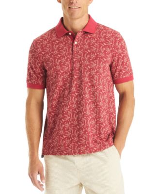 Men's Classic-Fit Printed Polo Shirt