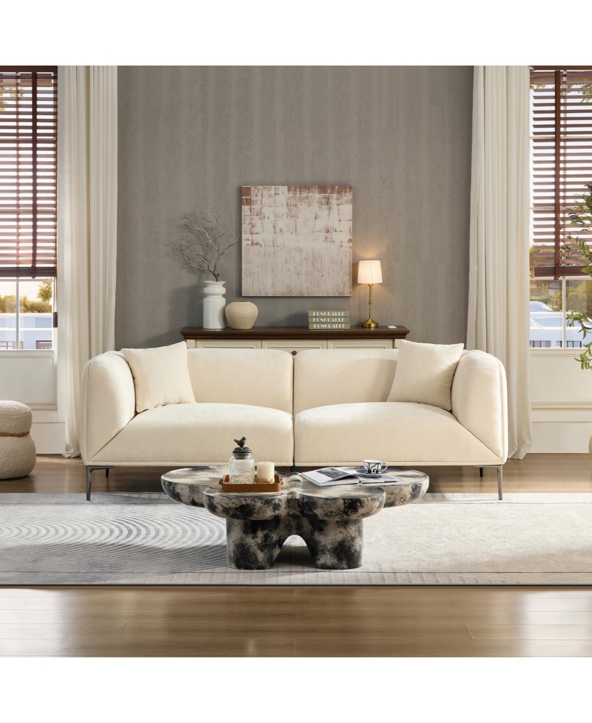 Streamdale Furniture Modern Sofa for Living Room Family Movie Nights & Reading Hours