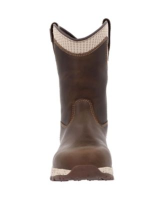 Eagle Trail Women s Alloy Toe Pull-On Work Boot