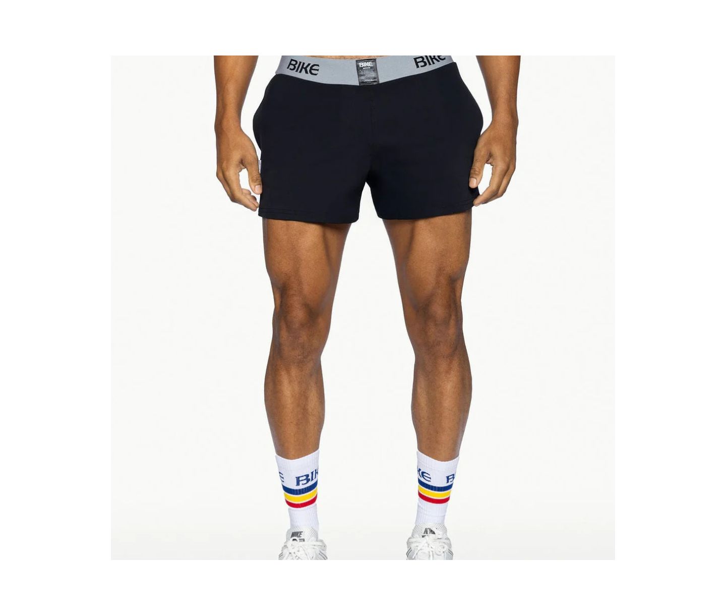 Мужские шорты BIKE Athletic Jock Short, цвет: Чёрный — фото 1