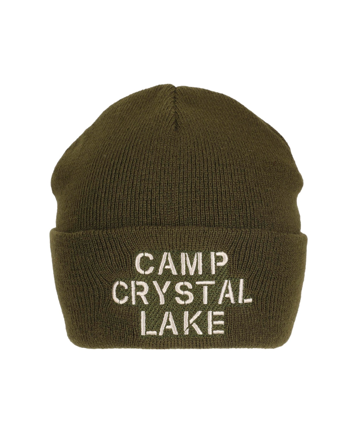 Friday the 13th Men's Camp Crystal Lake Adult Ribbed Knit Beanie