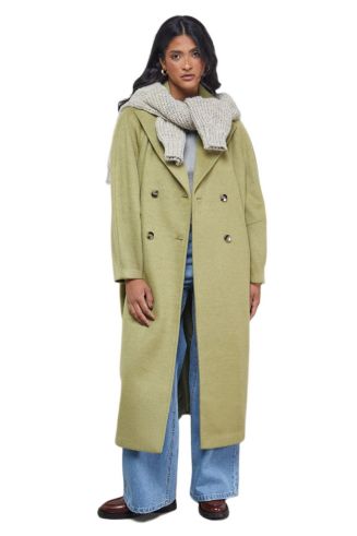 AMERI BACK PLEATS LAYERED COAT Brand New/Unused】AMERI VINTAGE 