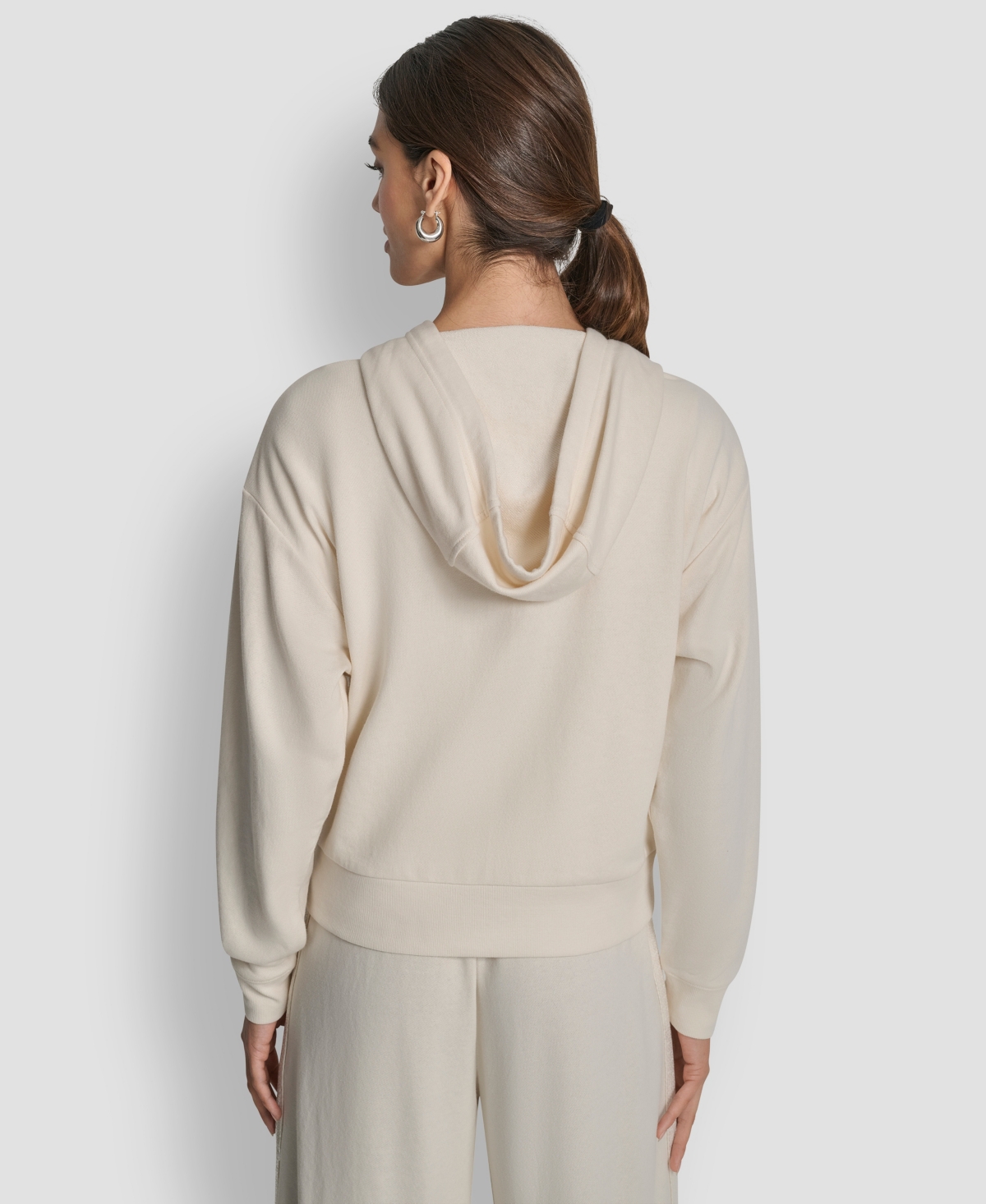 Dkny Jeans Women's Sequin Detail Long-Sleeve Jacket