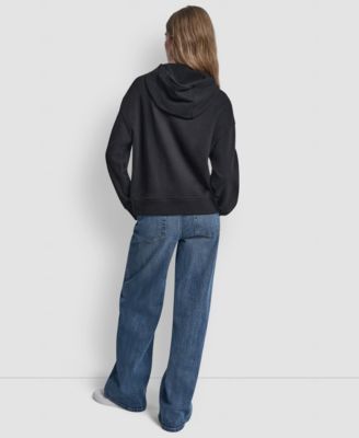 Women's Applique Chainstitch Logo Hoodie