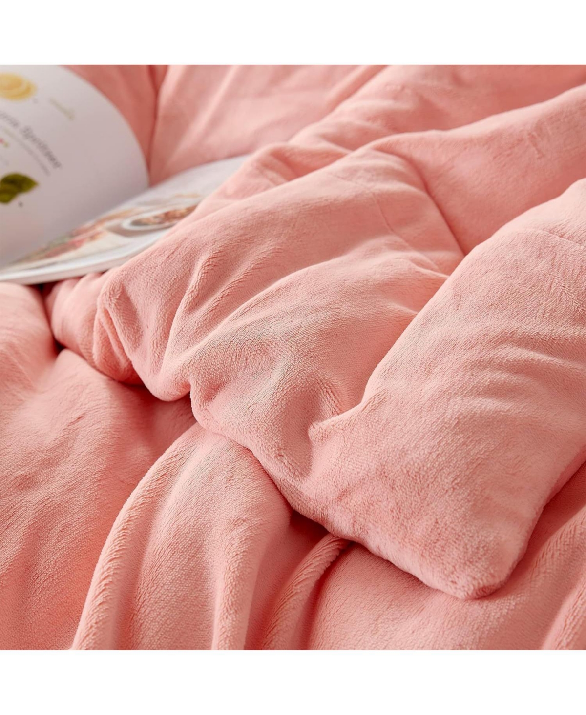 Coma Inducer Git Cozy Charlotte Peach Oversized 3-Pc. Comforter Set