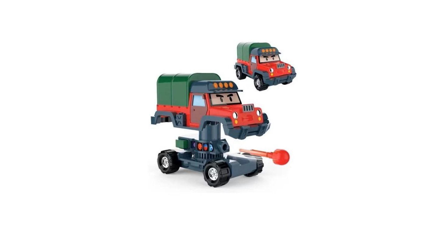 Детская фигурка Robocar Poli Poacher 4" Transforming Robot Action Figure, Ages 3+ — фото 2