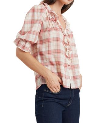 Women's Cotton Chloe Shirt in Plaid