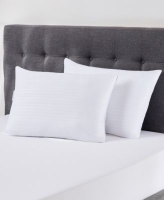 Soft Microfiber Striped Pattern 2-Pack Pillow, Jumbo