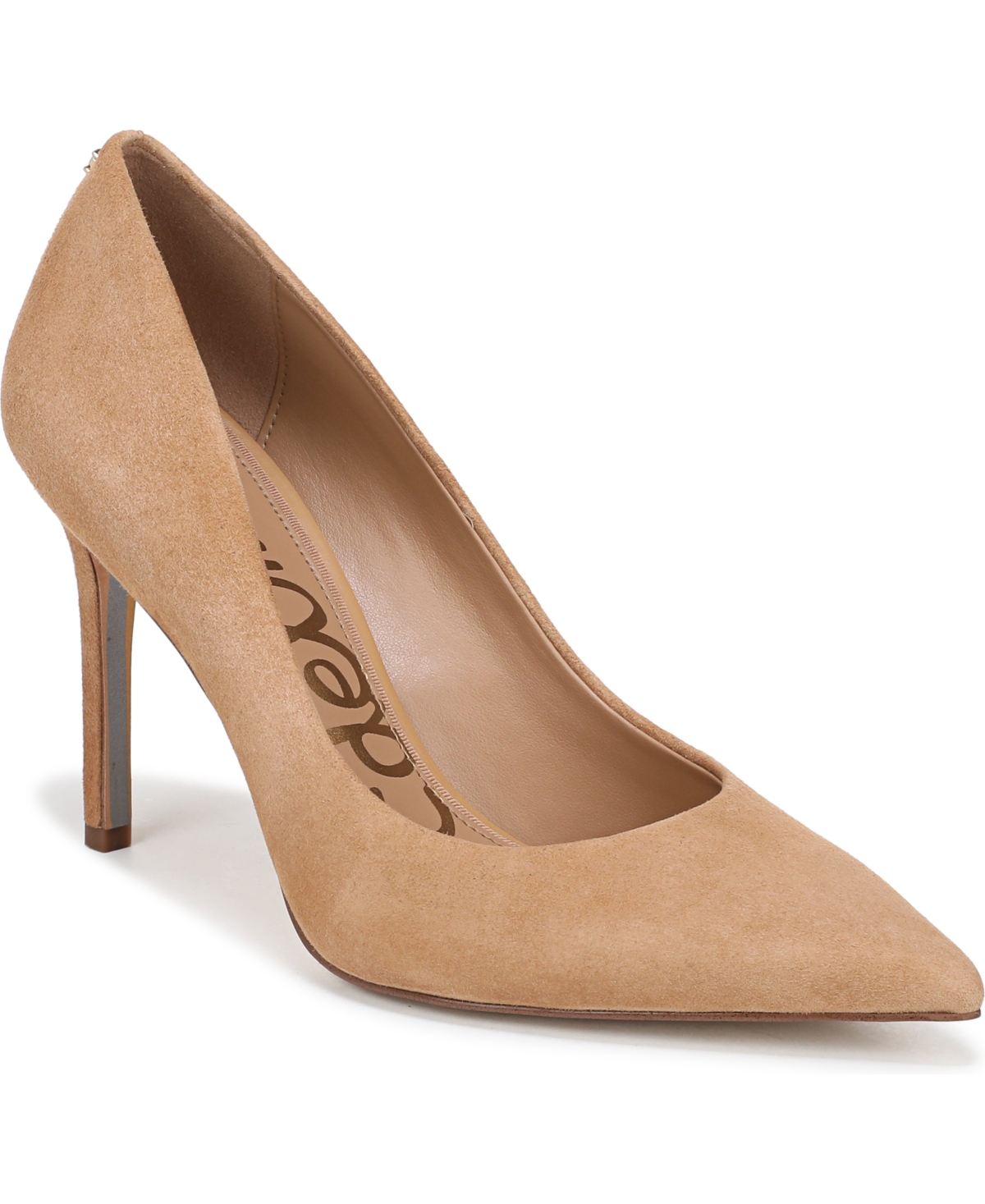 Sam Edelman Hazel Pointed Toe Pump In Brown