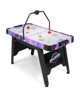 56 Inch Air Hockey Table with LED Digital Scoreboard and Powerful 12V Motor.