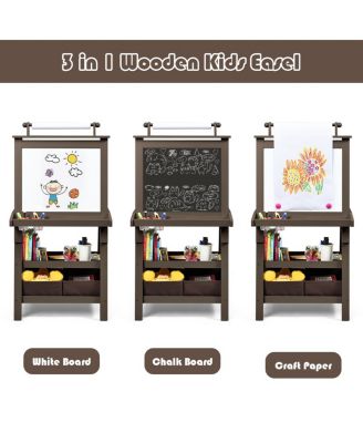 3 in 1 Double-Sided Storage Art Easel