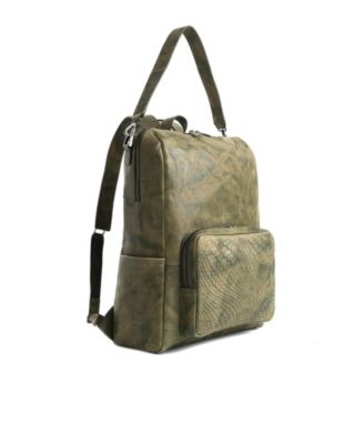 Top Grain Leather Mini Backpack For Women Small Shoulder Bag Purse