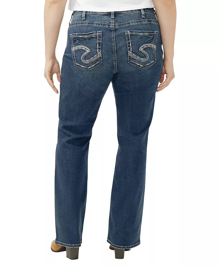 Plus Size Avery High Rise Curvy Fit Bootcut Jeans - thumbnail 3