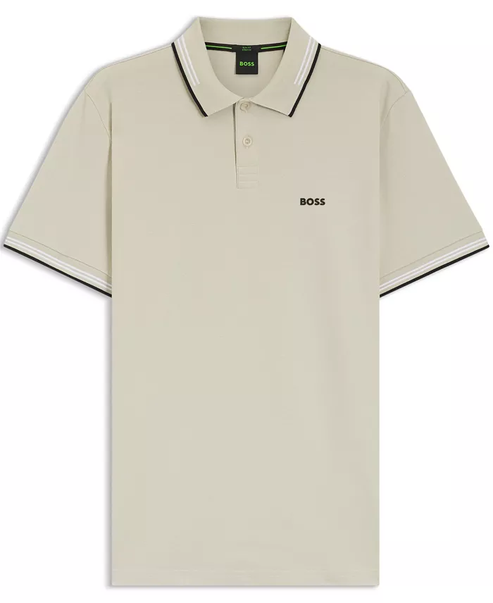 Men's Stretch-Cotton Slim-Fit Paul Polo Shirt - thumbnail 10