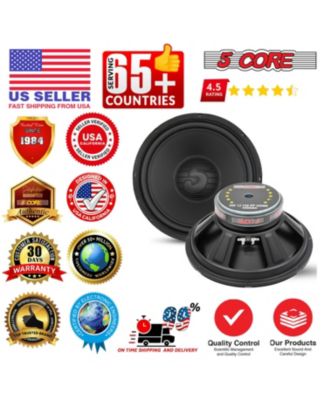 12 Inch Woofer 400W Car Subwoofer 4Ohm Replacement Deep Sub w Poly Cone - WF 12 156 PP 4OHM