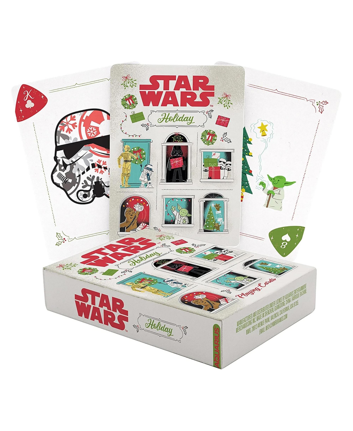 Nmr Distribution Star Wars Christmas Playing Cards