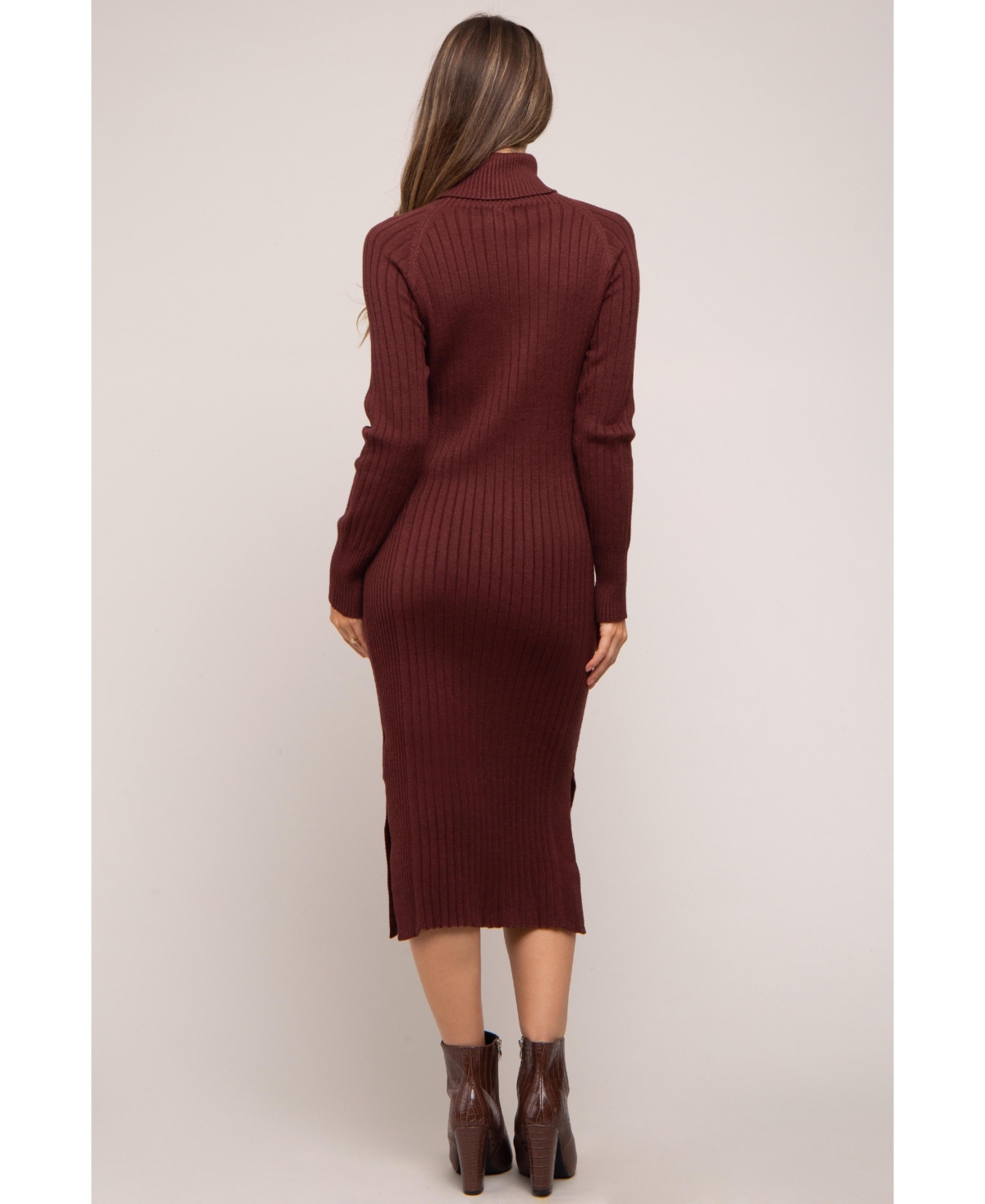 Pinkblush Maternity Long Sleeve Sweater Dress