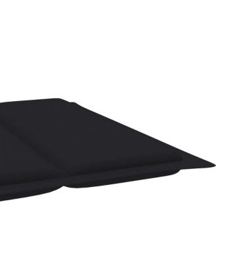 Natural wood Solid acacia wood, 100% polyester fabric Foldable Sun Lounger