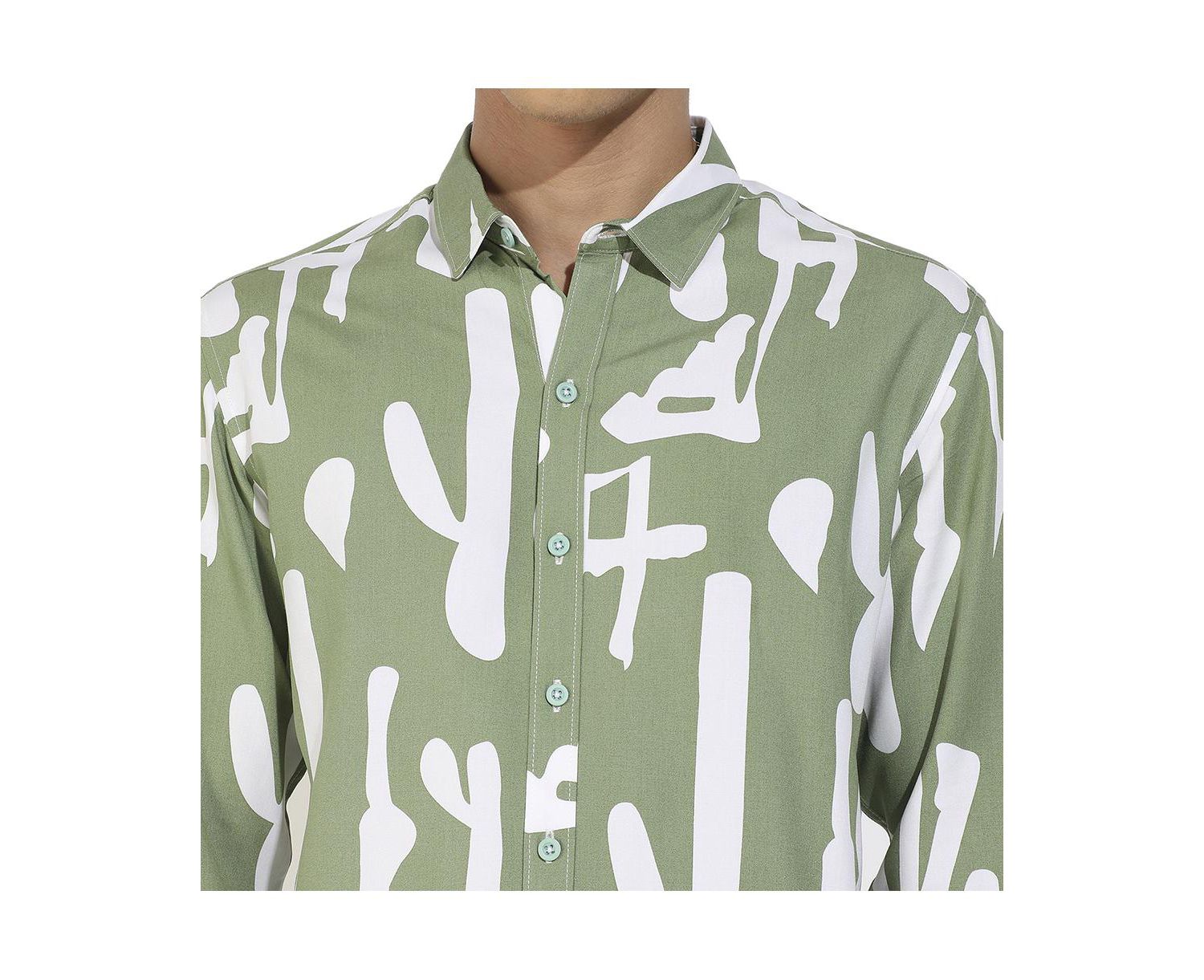 Men's Abstract Print Shirt