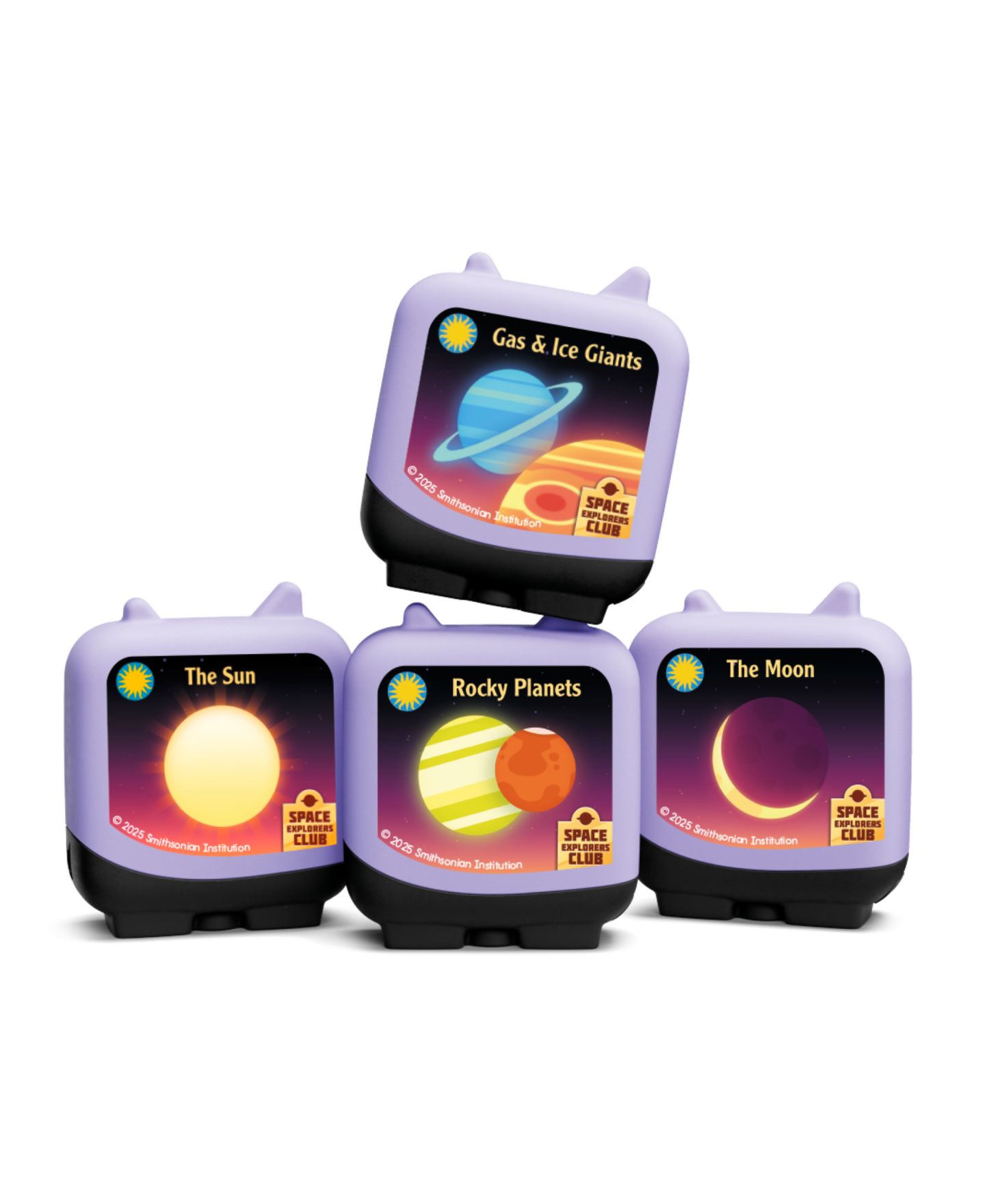 Детские игрушки Tonies Space Explorers Club Clever, 4-Pack — фото 1