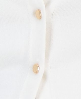 Women's V-Neck Button-Front Cardigan, Macy's Exclusive