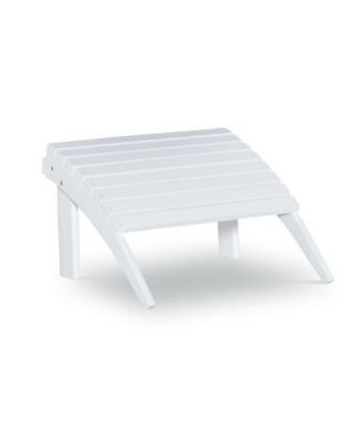 White Adirondack Ottoman