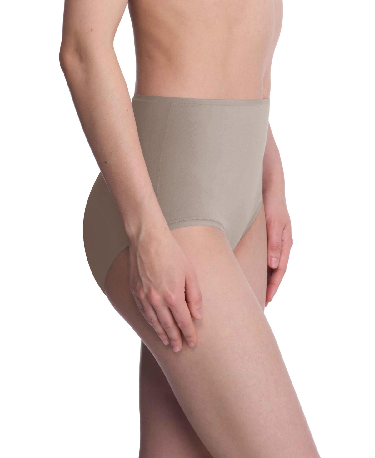 Natori Women's Bliss Cotton High Waist Brief