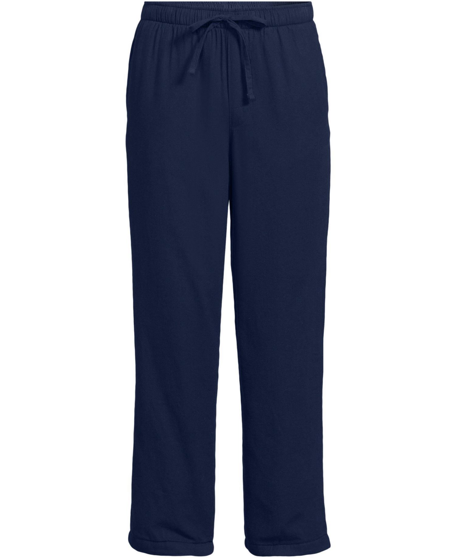 Men's High Pile Fleece Lined Flannel Pajama Pants