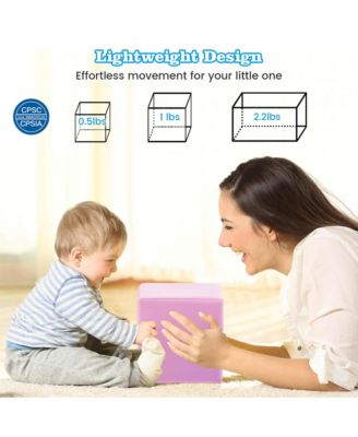 7 PCS Foam Building Blocks Colorful Climbing Foam Soft Cubes for Kids