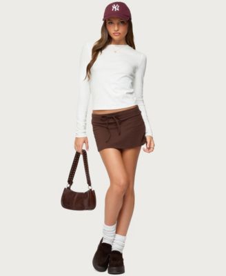 Women's Bayside Slitted Micro Skort