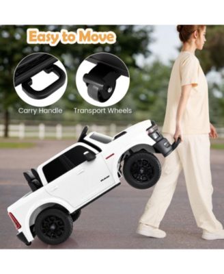 24V 2 Seater Ride on Truck w/Remote Control 3 Speeds Bluetooth LED Headlight