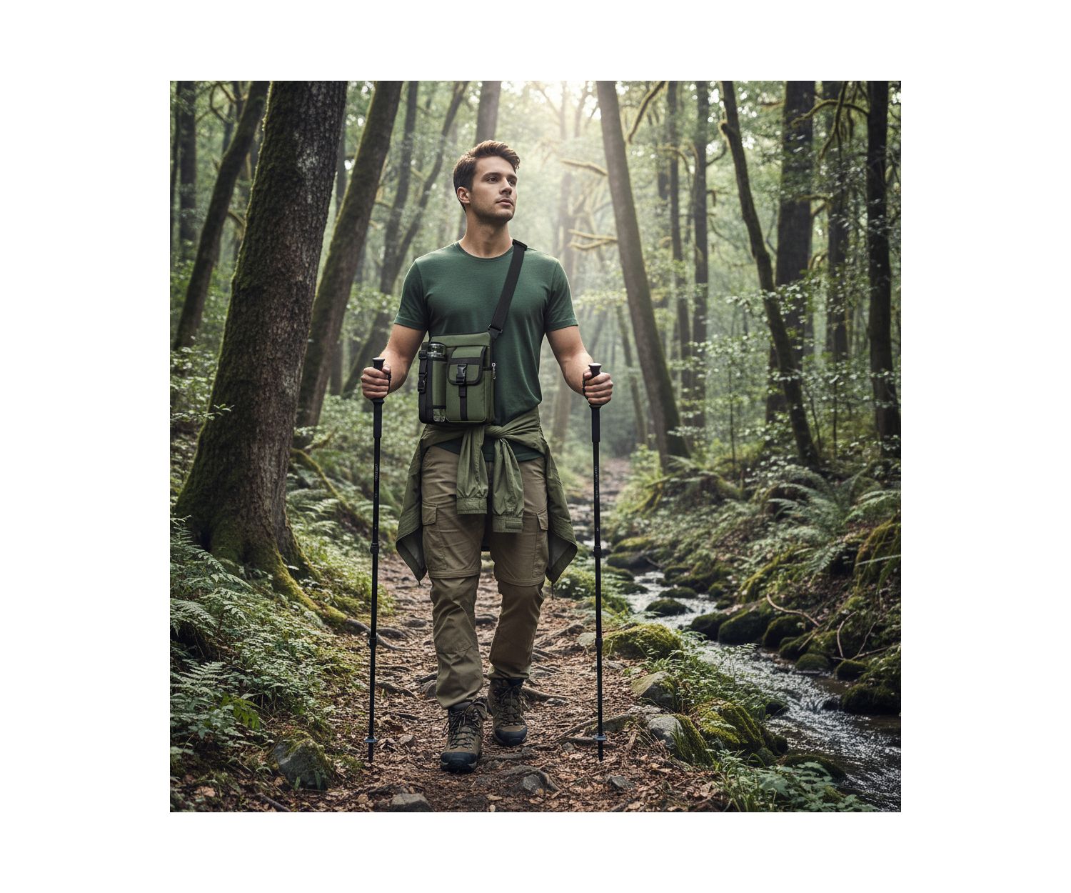 HikerPro Waterproof Sling Satchel