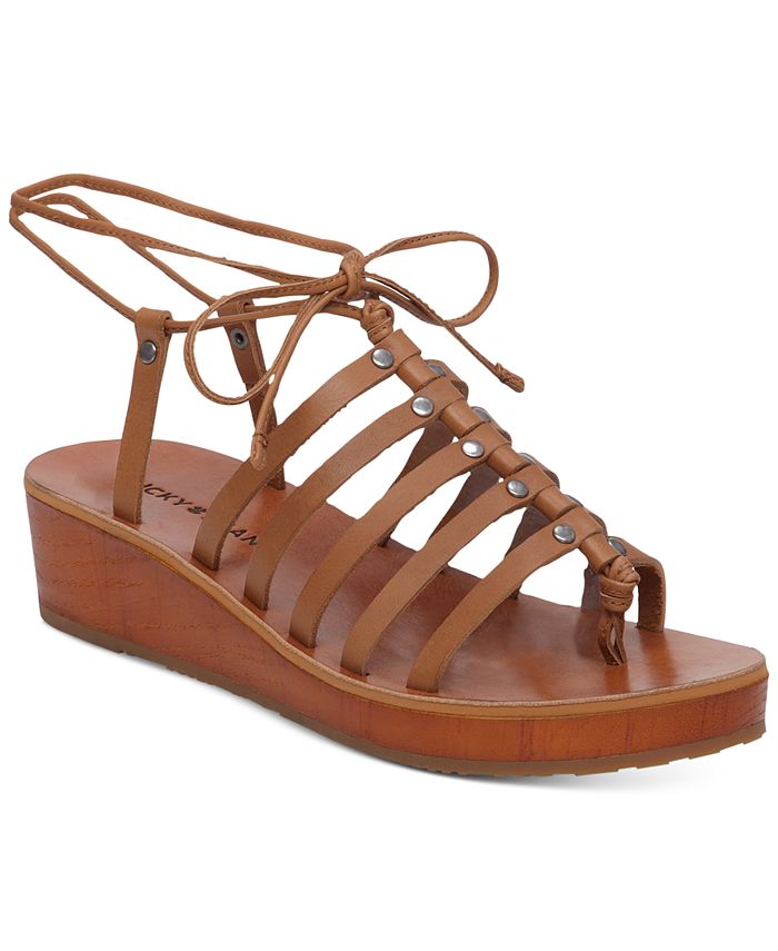 Lucky brand sales gladiator sandals