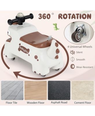 Toddler Ride on Toy Walking Sliding Car with Lights and Music