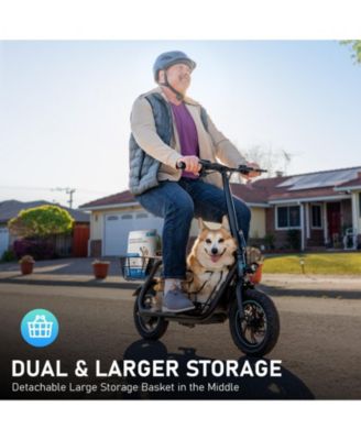 Electric Scooter for Adults, Foldable Scooter with 550W Motor 18.6 MPH 20 Mile Distance