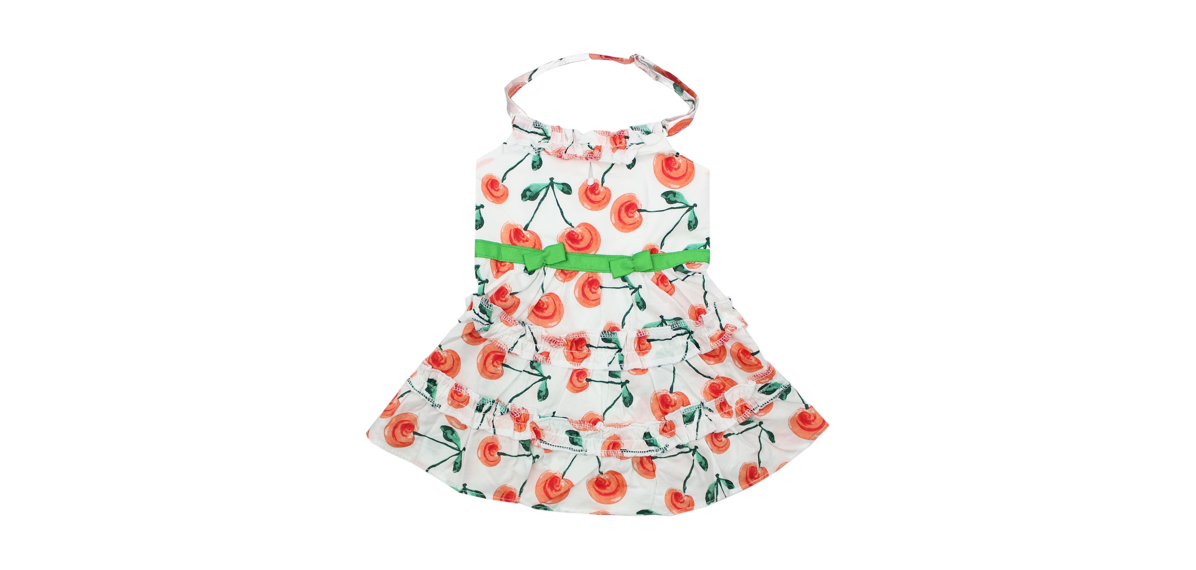 Parisian Pet Red Poppies Boho Dress