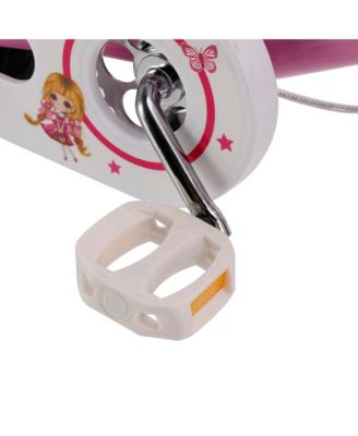 18-Inch Kids Bike for Ages 6-10 with Sparkling Training Wheels & Adjustable Design | Perfect Gift