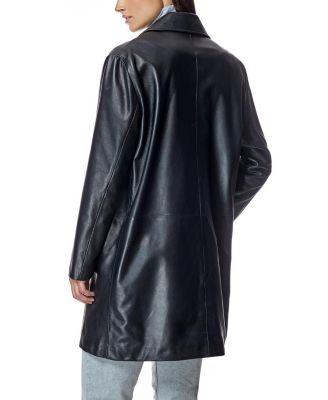 Women's Leather Blazer