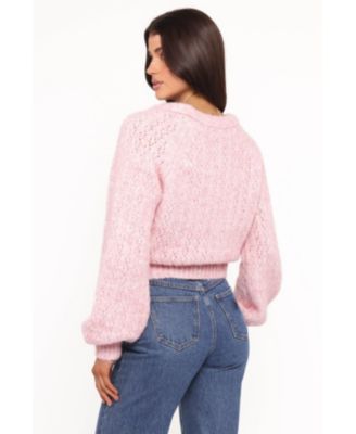 Women's Etta Ballet Wrap Knit Sweater.