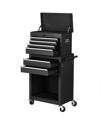 Rolling Cabinet Storage Chest Box Garage Toolbox