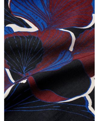 Women's Grivon Collared Long Sleeve Floral Tunic