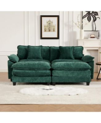 Cloud Couch: Ultimate Comfort Chenille Sofa with Ergonomic Support